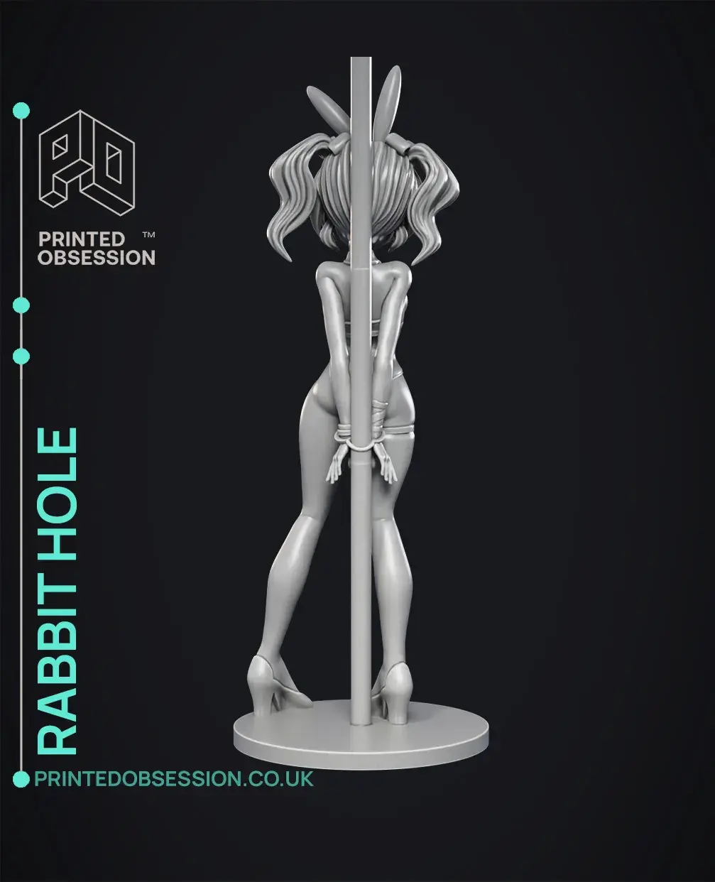 Rabbit Hole - Fan Art - Modèle imprimable en 3D Modèle imprimable en 3D gratuit
