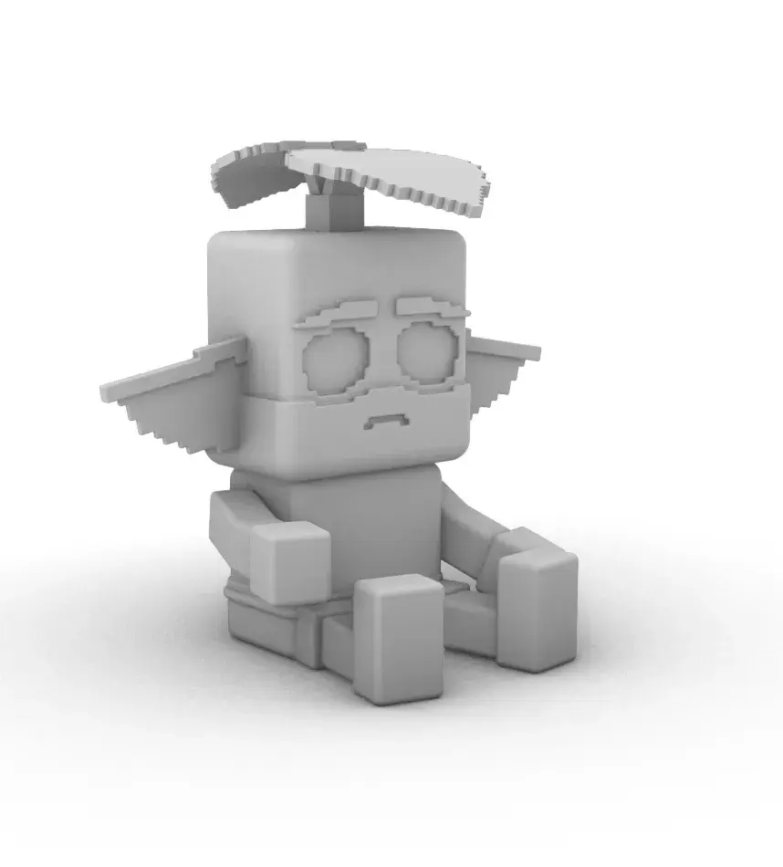 HyTale Cute Kweebec – 3D Print Model