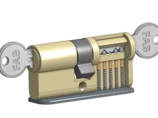 cylinder lock model
