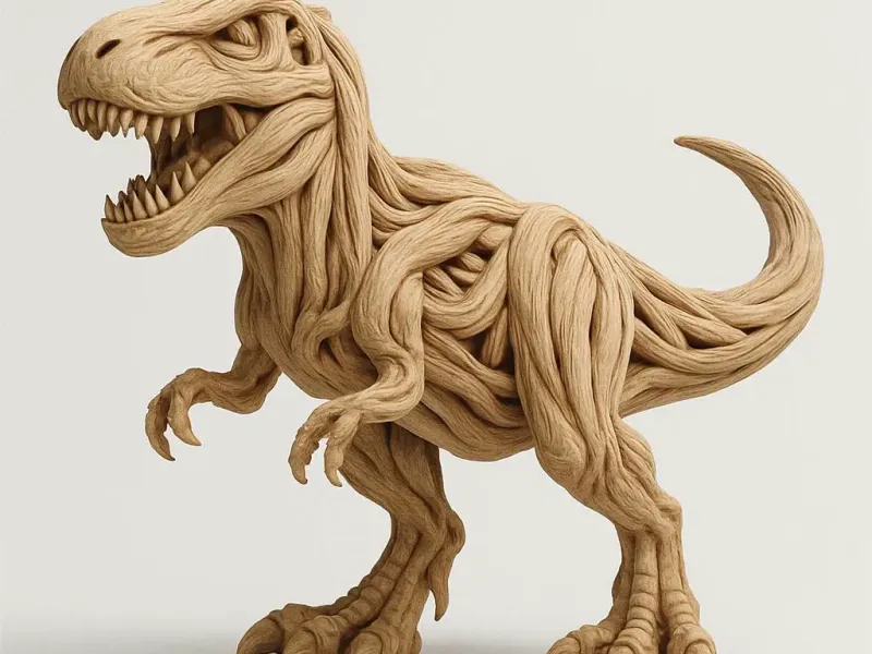 T-Rex - Roots of Life – The Wooden Creatures