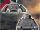T-34 76 M1940 Model 1940 (T-3476A) with front headlight - mi-2