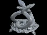 Triple Snake Jewelery Stand
-0