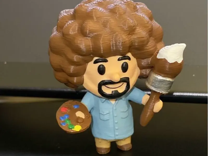EmojiFolk - Pintor Bob Ross