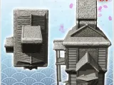 Oriental building with terrace and access staircase (3) - mi-4