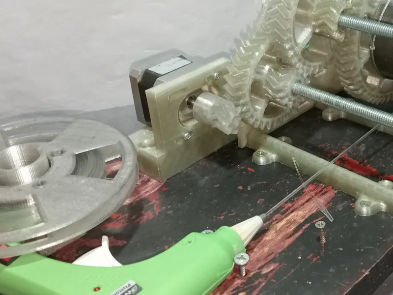 Maquina para hacer Filamento PET 