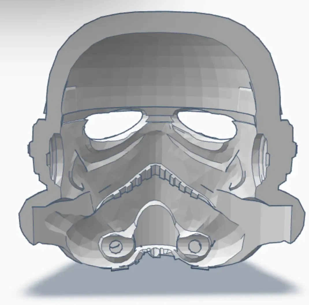 Life Size stormtrooper helmet