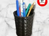 dodecagonal pen holder-0