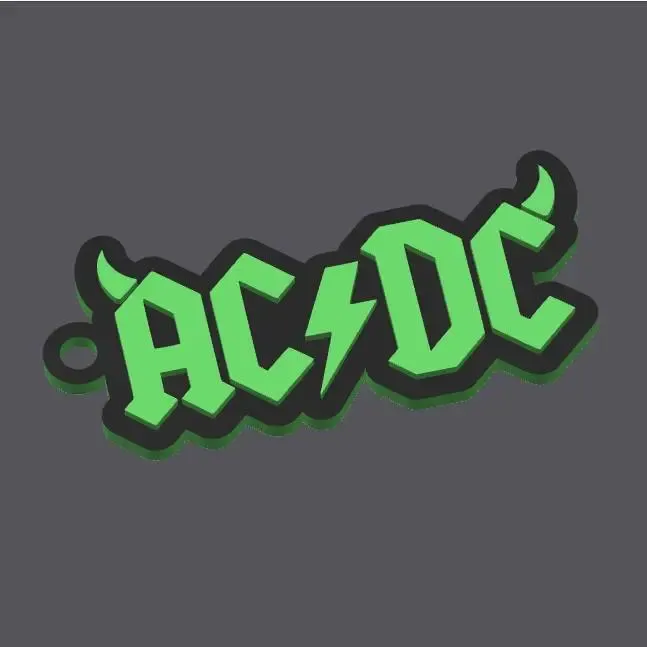 KEYCHAIN - AC DC