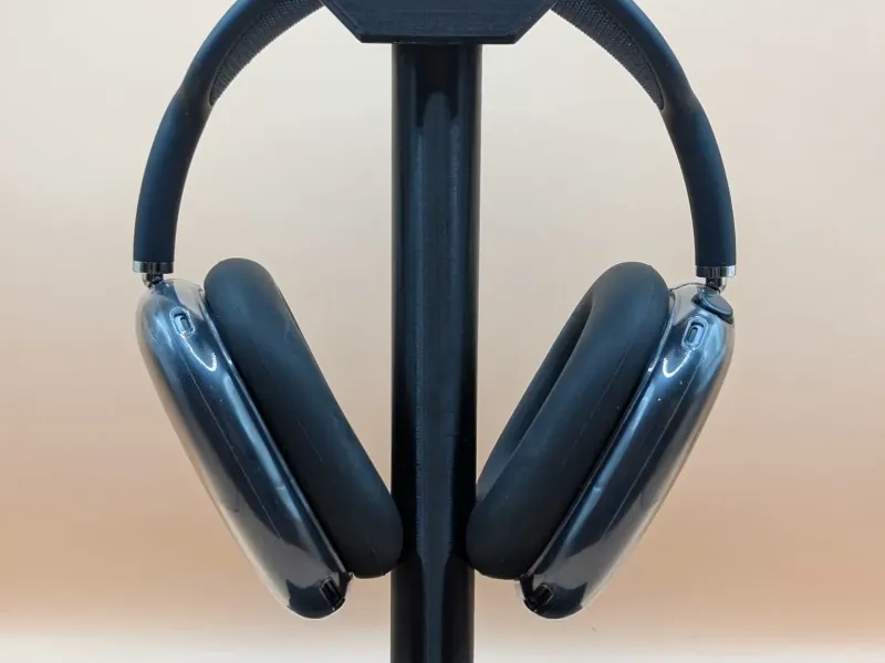 Soporte moderno para auriculares
