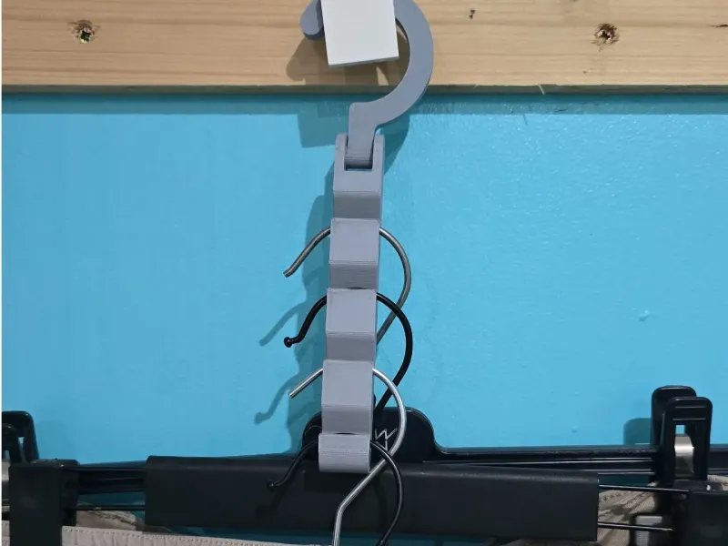 soporte para 4 perchas