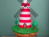 Floating Island Windmill Lamp-2
