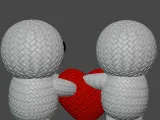 Valentine special- woven couples with heart-4