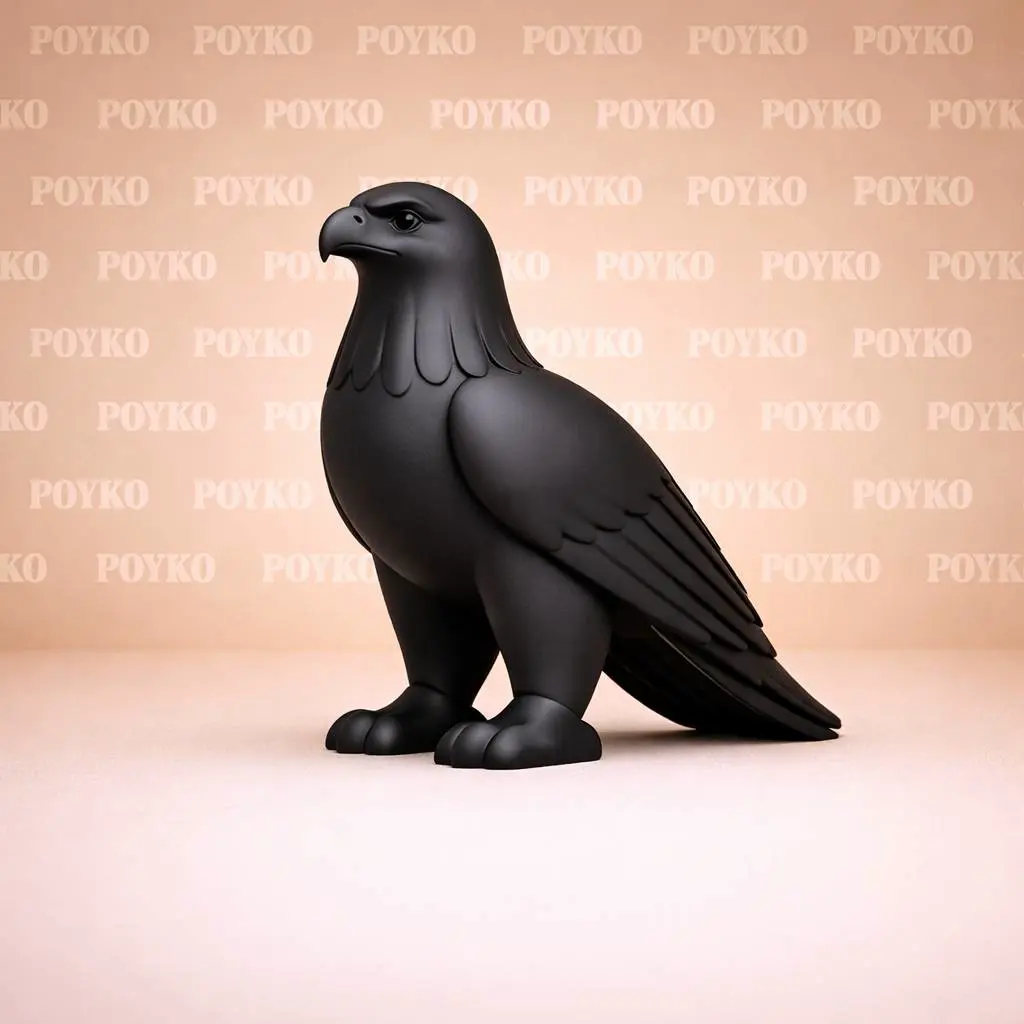 Bald Eagle Sculpture - Minimalist Home Decor