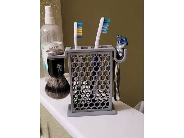 Supporto per rasoio e spazzolino da denti