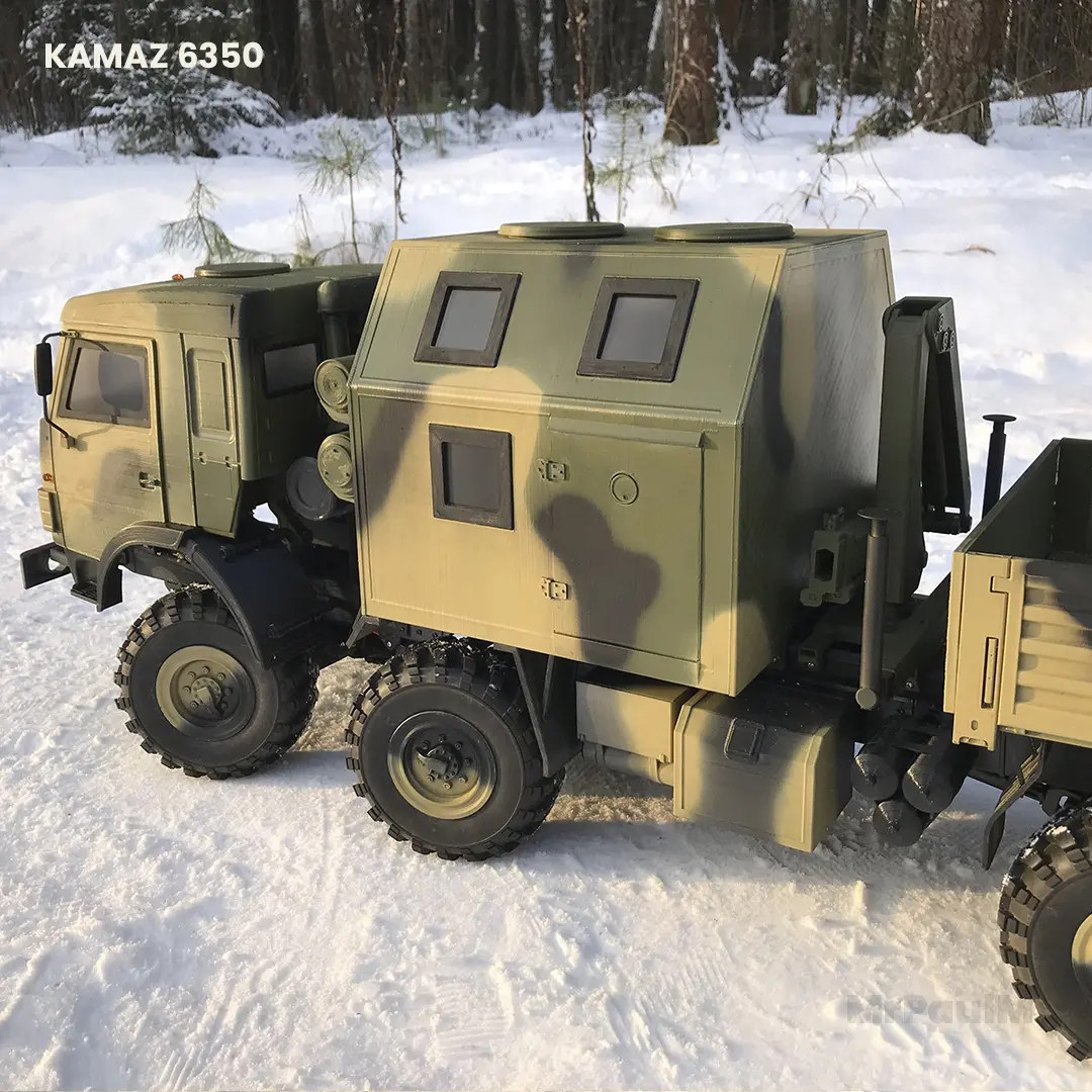 КАМАЗ 6350 8х8: спецификация материалов и руководство по сборке