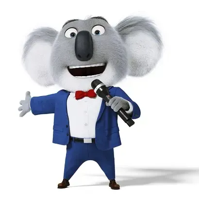 personnages film sing