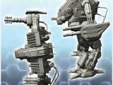 Vixmir combat robot (2) - miniatures w40k scifi warhammer te-3