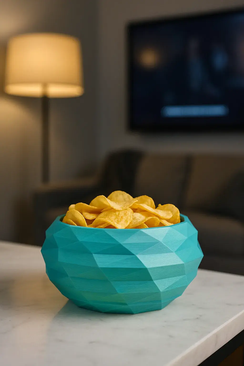 Ultimate Geometric Planter / Snack Bowl Easy Print Multi use
