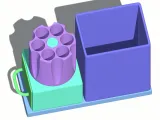 Drawer Box /Space for holding 6 pens./1 Box/Volume:-831k-7