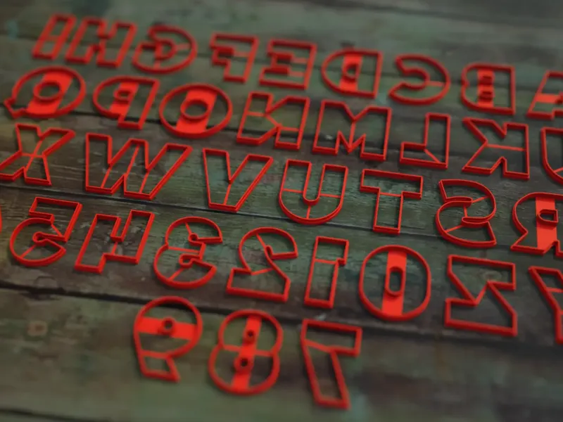 ALPHABET AND NUMBERS COOKIE CUTTERS BUNDLE
