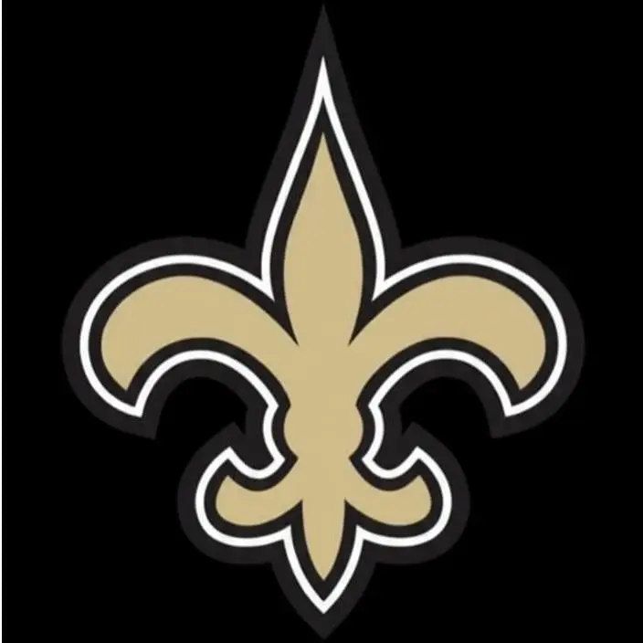 New Orleans Saints Fleur-de-lis - Modelo 3D