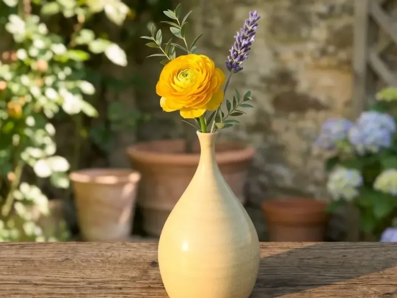 Elegant Teardrop Flower Vase