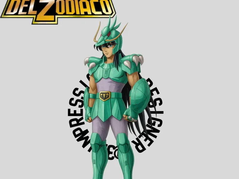 Shiryū de Dragón Caballeros del Zodiaco