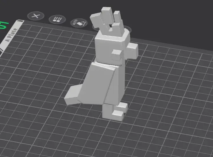 Cute Voxel Cockatiel – Easy Print |Print Lab