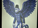 Pixelated Flying Monkey-1
