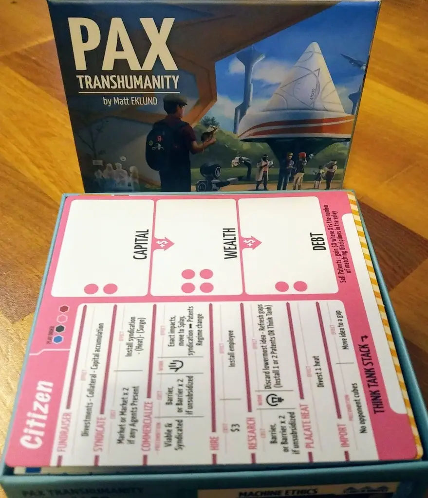PAX Transhumanity Organizer