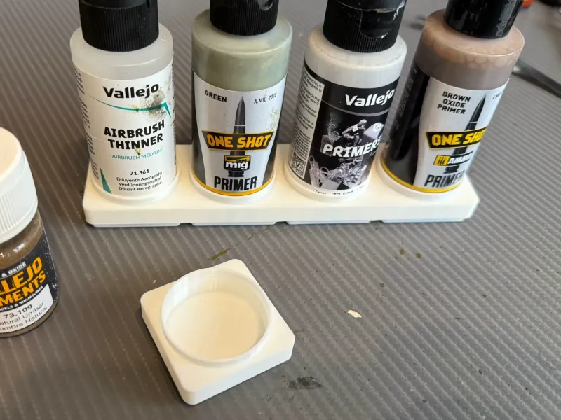 GridFinity Vallejo 60ml Bottle Stand/Holders