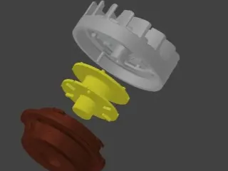 Grass trimmer nylon spool