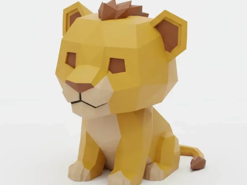 Simba Chibi Figure 🦁