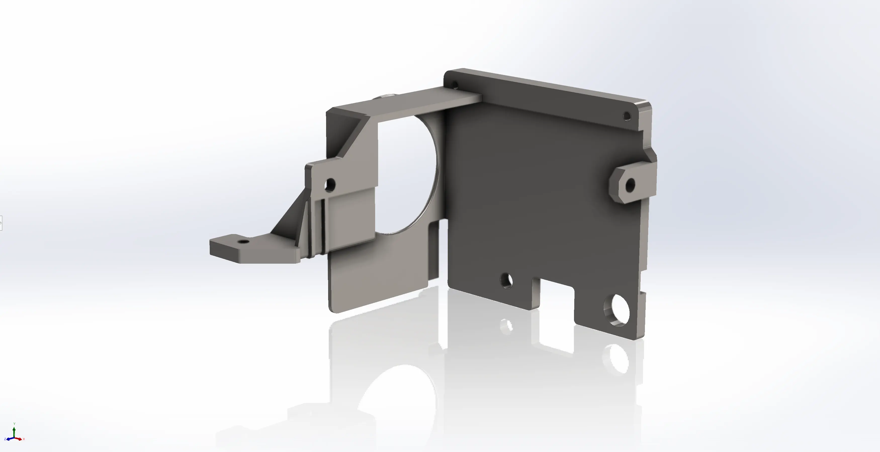 Sprite Extruder plastic cover and CR-Touch mount