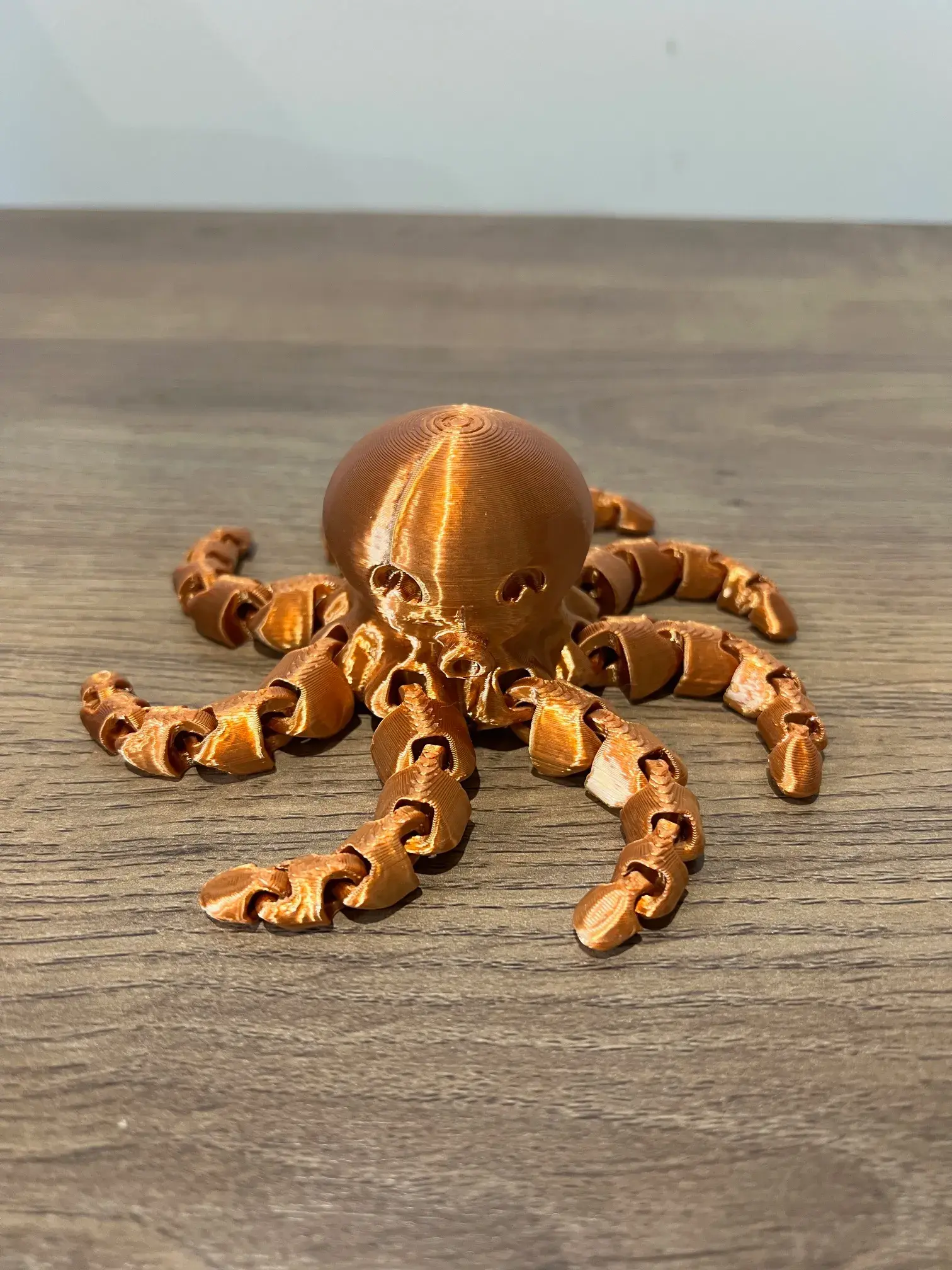 Octopus chain link ragdol toy articulated