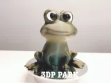 大きな目のカエル Frog (サポート不要、NO support)-0