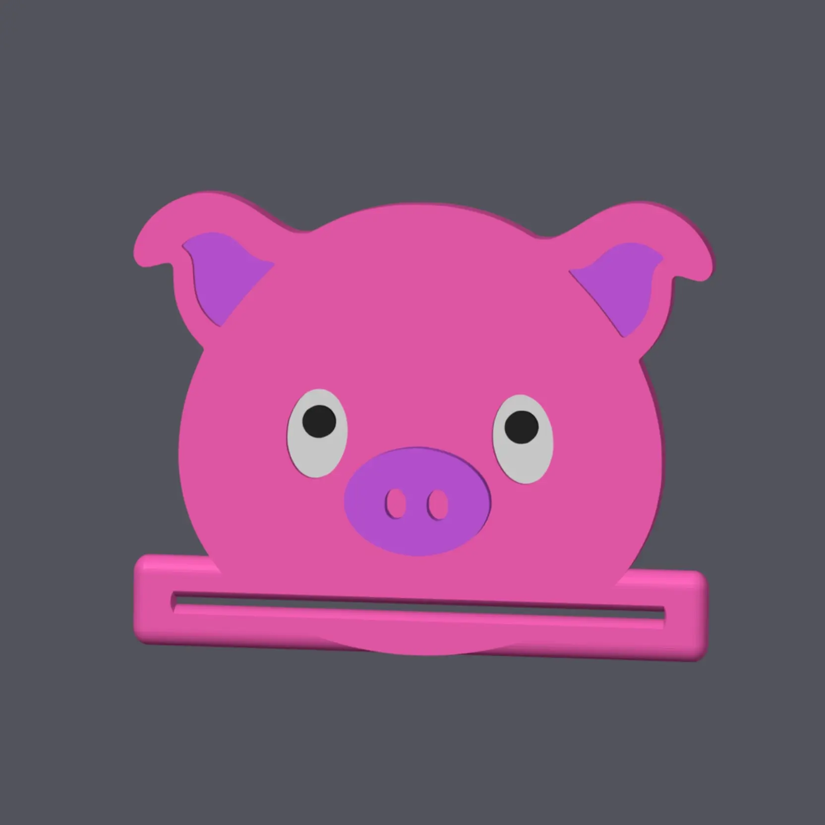 Pig Head - Farm Animals - Toothpaste Squeezer
