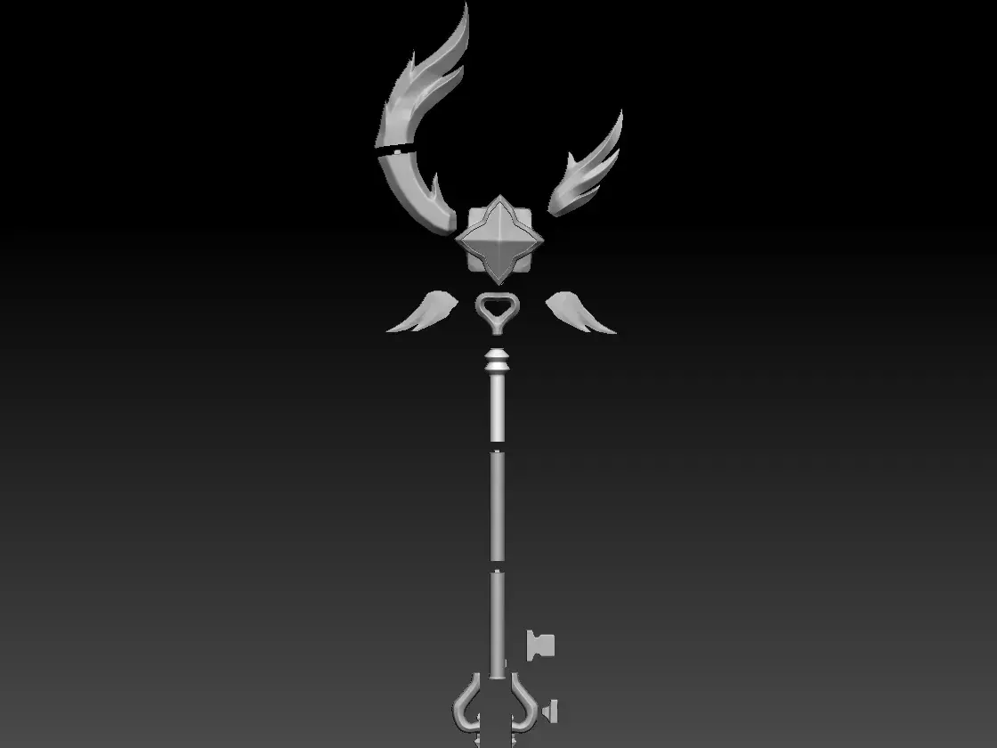 Star Guardian Soraka Wand - REAL SIZE COSPLAY FILE