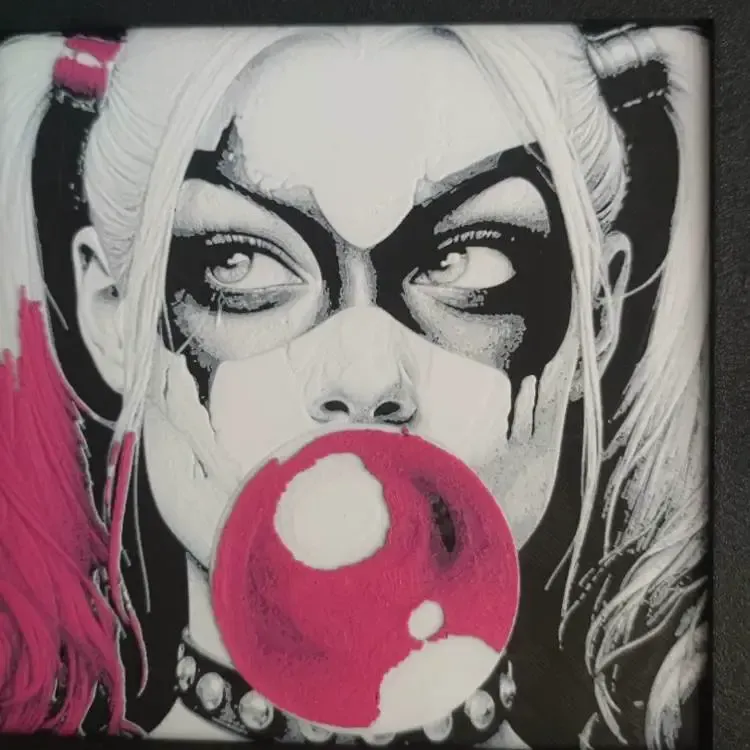 Hueforge Harley Quinn