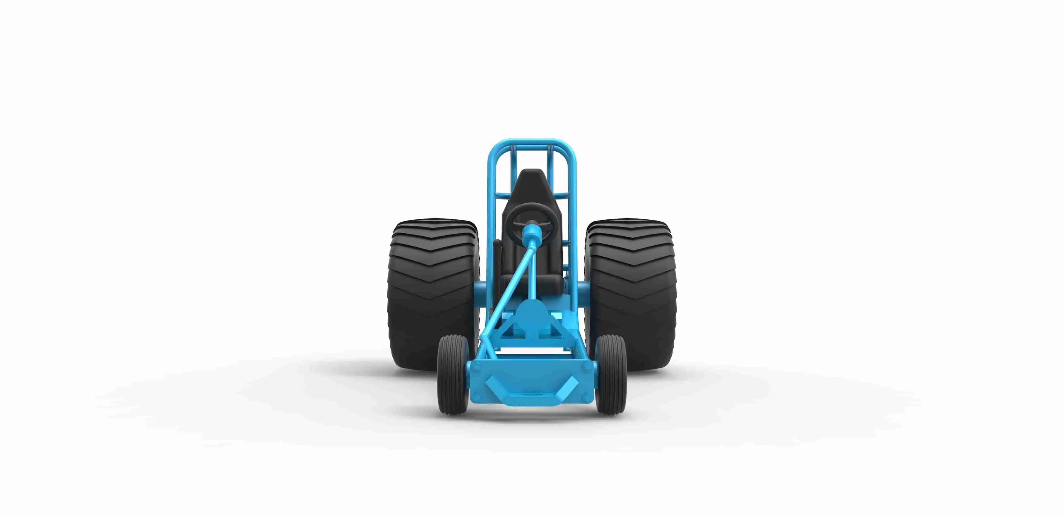 Шасси трактора Mini Rod Масштаб 1:25