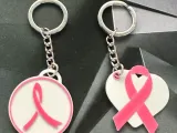 Pink October key ring-0