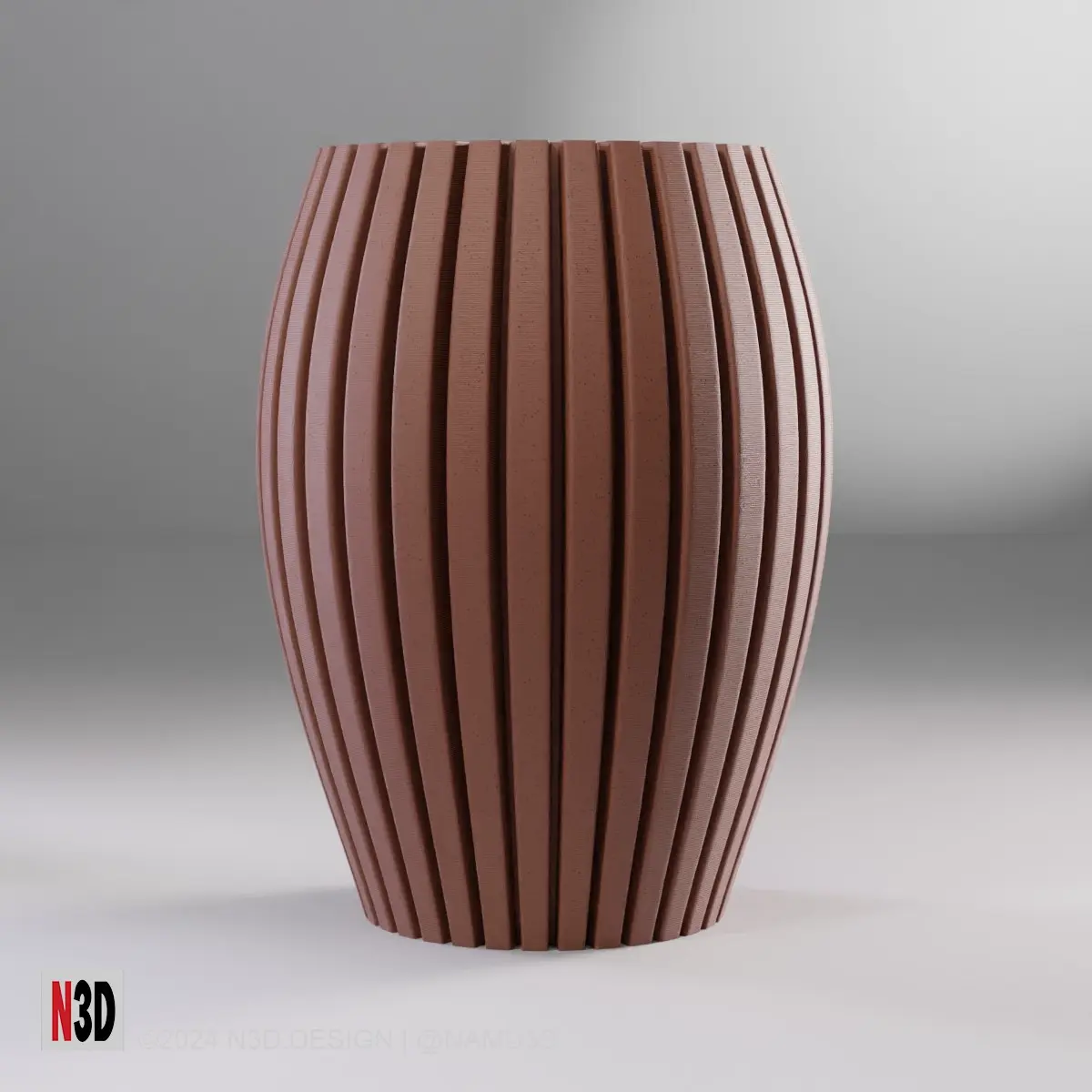 花瓶 0049 A - 膨張花瓶 スムース