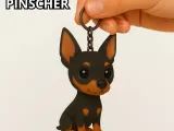 pinscher keychain-0