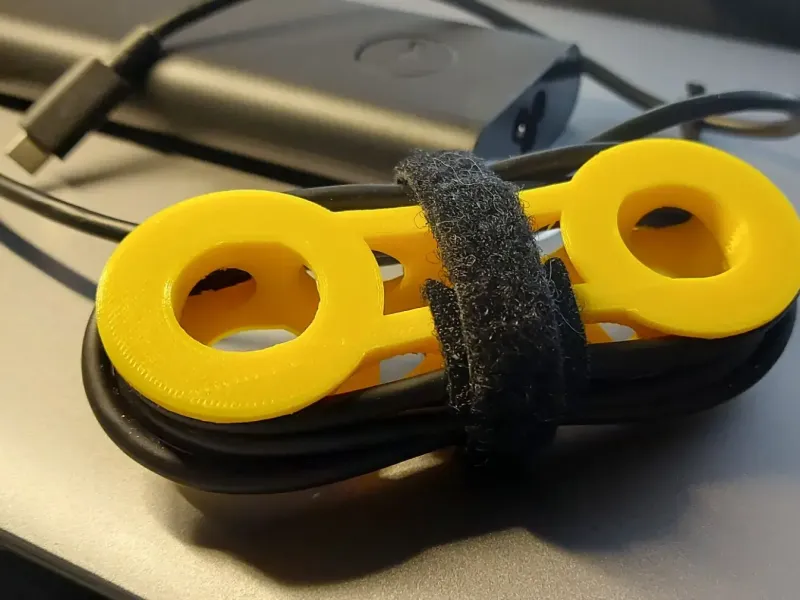 Spule für Laptop-Ladekabel