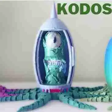 Кодос, инопланетянин из Симпсонов в артикулированном виде