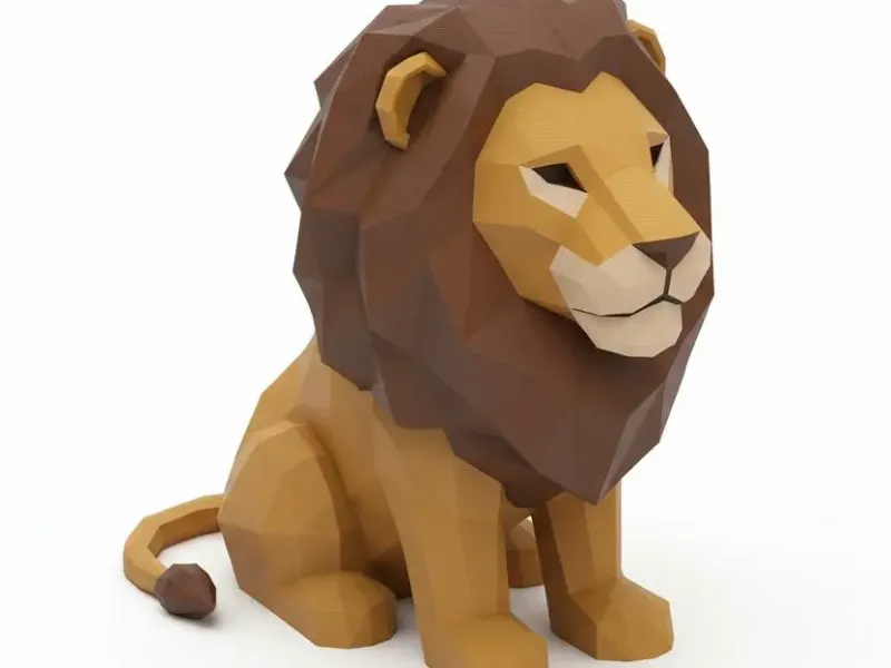 Mufasa Chibi Figure 🦁👑