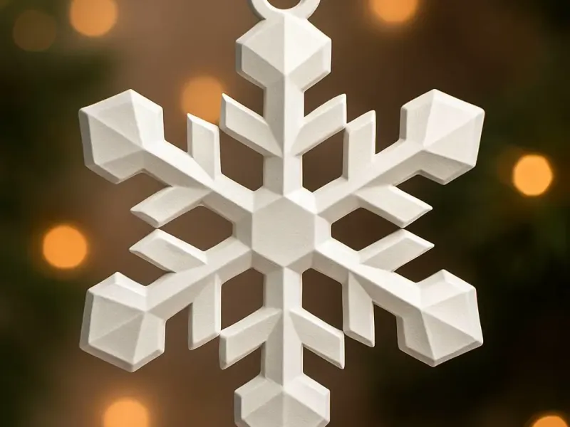 Christmas Snowflake Decor