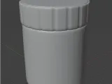 Simple jar with lid-0