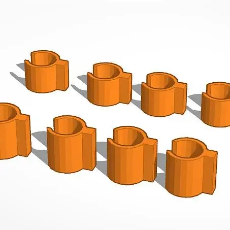 Slash 2wd and 4wd 1/10 - Preload spacers, 15+20mm