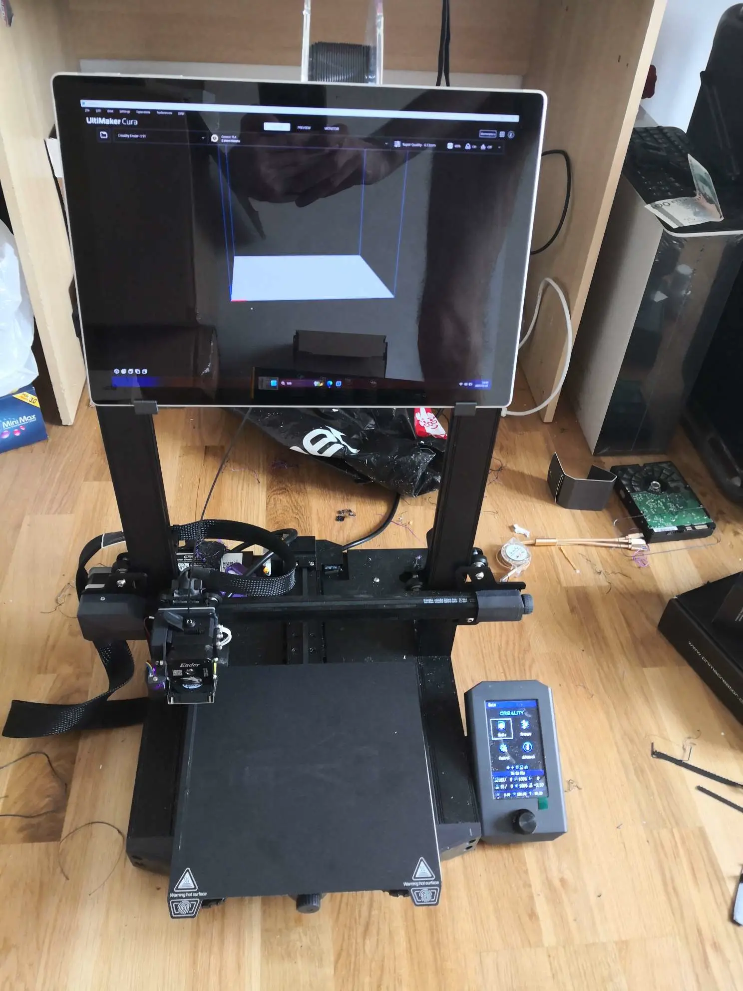creality ender 3 s1 Microsoft Surface Pro holder